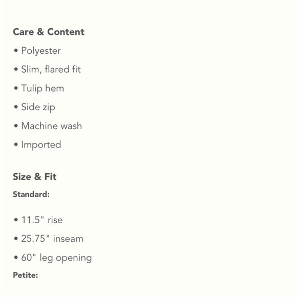 ANTHROPOLOGIE NWT Black Wide Leg Flowy Flounce Flare Pants Zinnia Trousers - Picture 12 of 13